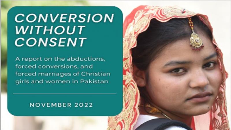 Pakistan Christian News image of The Christian rights group launched its report on the situation of minority women in Pakistan 