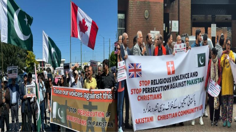 Pakistan Christian News image of Worldwide Protests Continue Against Mob Attack on Christian Man in Sargodha